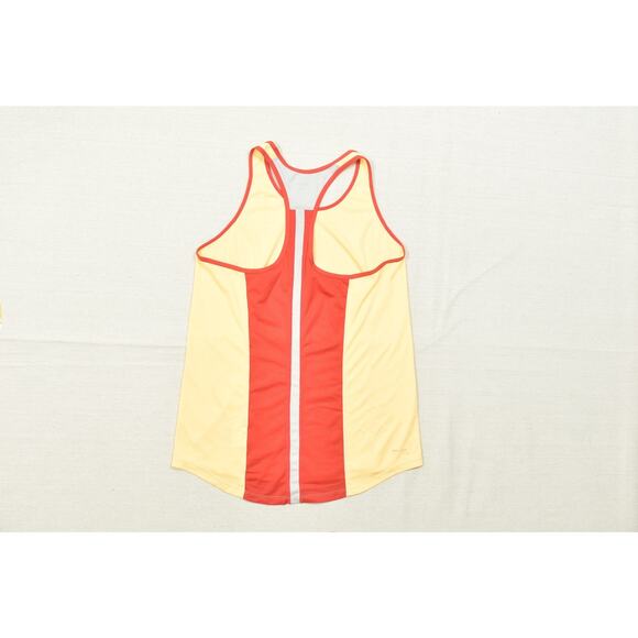 Nike Dri-FIT Running Tank Top Women's Size L Yellow Red - Picture 2 of 8